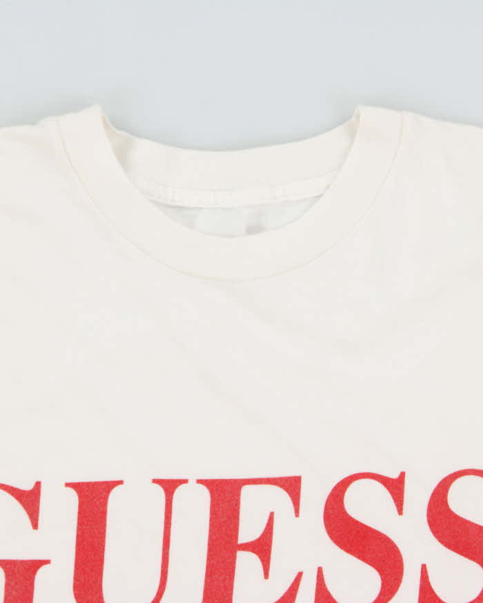 Vintage 1990s Guess Jeans Heavyweight Single Stitch Crewneck T-Shirt - L