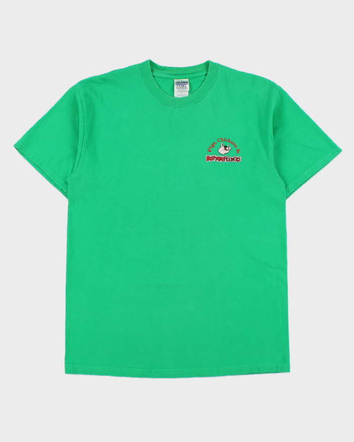 Vintage Y2K 00s Bottom Feeders Alabama Heavyweight Gildan Ultra Crewneck T-Shirt - M