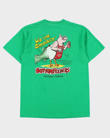 Vintage Y2K 00s Bottom Feeders Alabama Heavyweight Gildan Ultra Crewneck T-Shirt - M