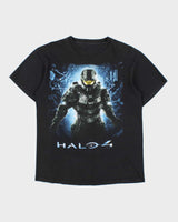 Vintage 2012 Microsoft Halo 4 Release Promo Heavyweight Crewneck T-Shirt - M