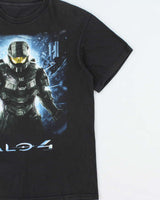 Vintage 2012 Microsoft Halo 4 Release Promo Heavyweight Crewneck T-Shirt - M