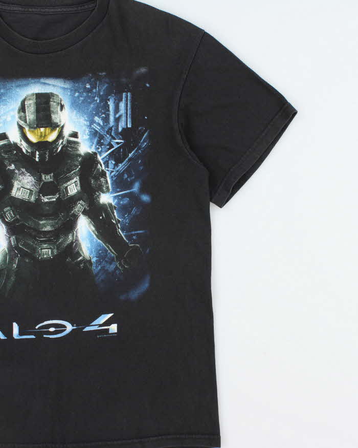Vintage 2012 Microsoft Halo 4 Release Promo Heavyweight Crewneck T-Shirt - M
