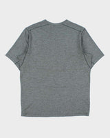 Arc'teryx Grey Marl 'Cormac SS' Crewneck 3M Bird Toque Technical T-Shirt - M