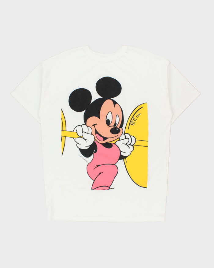 Vintage 1990s Disney Minnie Mouse Heavyweight Made In USA Single Stitch Crewneck T-Shirt - XL