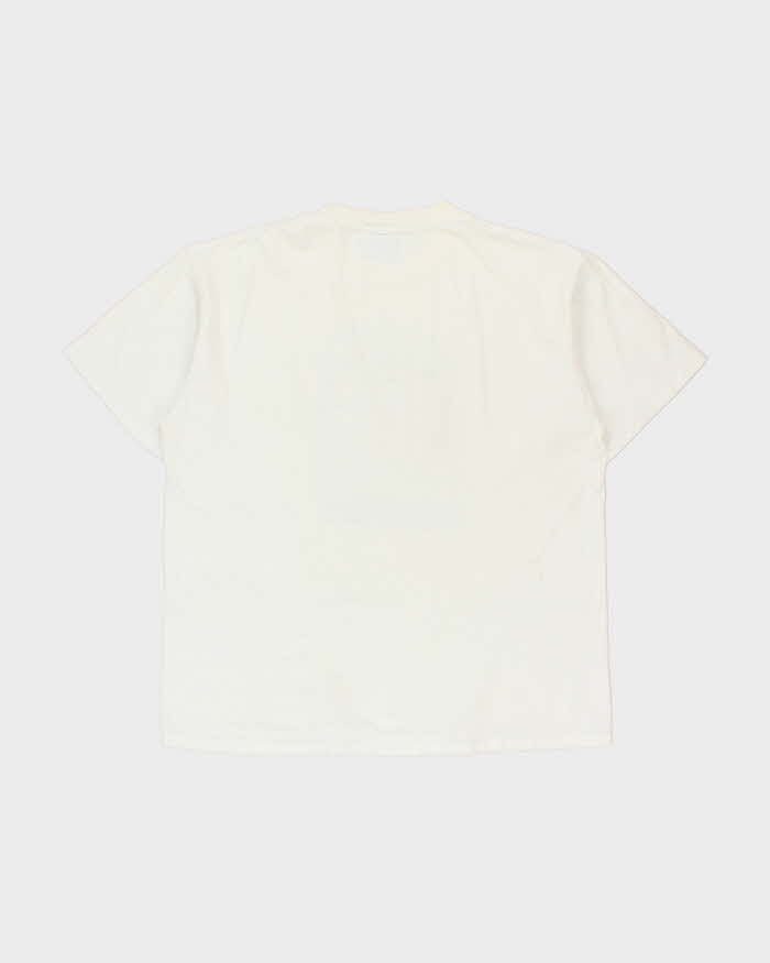 Vintage 1990s Jim Bean Cocktails Heavyweight Made In USA Oneita Power-T Single Stitch Crewneck T-Shirt - XL