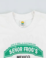 Vintage 1990s Señor Frogs Huatulco Mexico Heavyweight Crewneck T-Shirt - XL