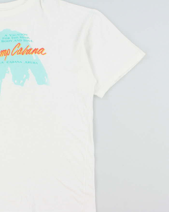 Vintage 1990s Camp Cabana Heavyweight Single Stitch Crewneck T-Shirt - XXL
