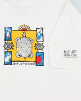 Vintage 1990s SZIMAN Galapagos Ecuador Heavyweight Single Stitch Crewneck T-Shirt - L