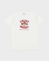 Vintage Y2K 00s Cheeky Monkey Puerto Vallarta Mexico Heavyweight Gildan Ultra Crewneck T-Shirt - S