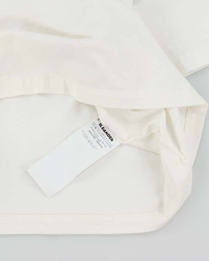 SS2020 Jil Sander Heavyweight Boxy 'Logo' Crewneck T-Shirt - M