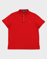 Vintage Polo Ralph Lauren Pima Cotton Custom Slim Fit Short Sleeve Polo Shirt - L