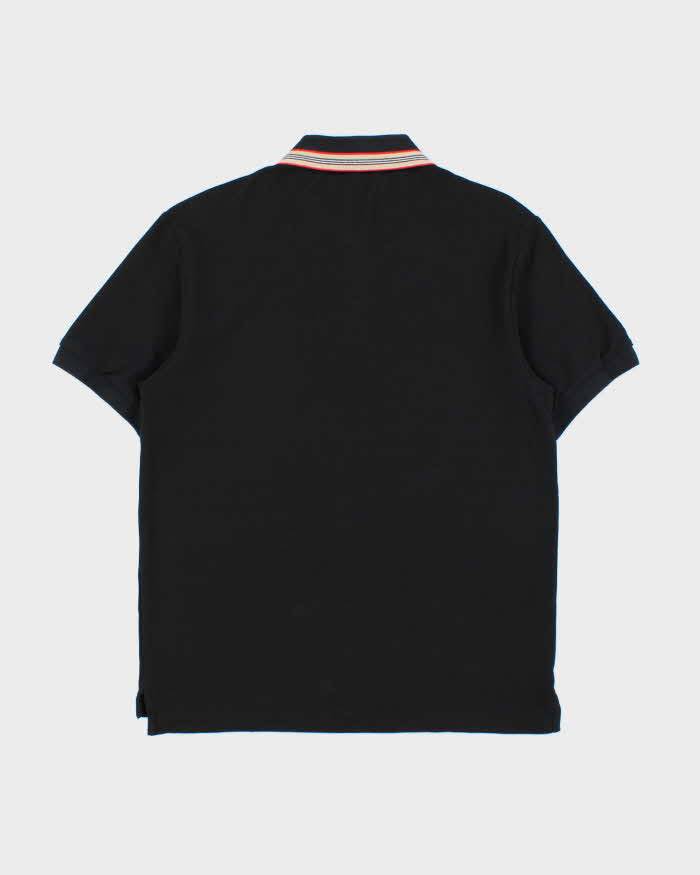 SS25 Burberry Icon Stripe Short Sleeve Polo Shirt - M