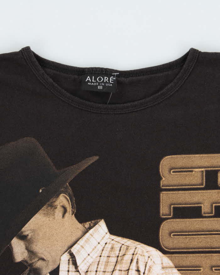 Vintage 2003 George Strait Honkytonkville Country Album Promo Heavyweight Single Stitch Made In USA T-Shirt - XXL