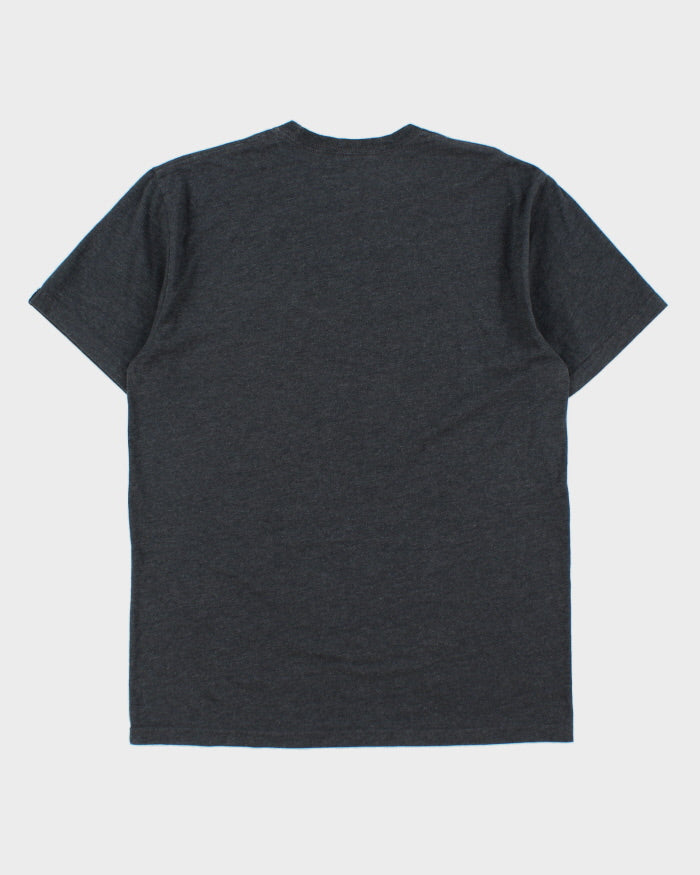Vintage Etnies x Tom Dugan Animal Series Grey Marl Panther Crewneck T-Shirt - L