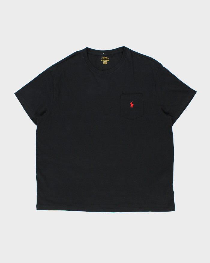 Vintage Polo Ralph Lauren Classic Fit Crewneck Pocket T-Shirt - XXL