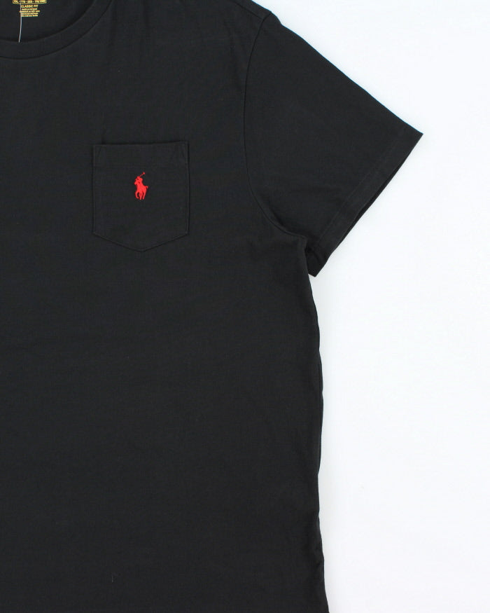 Vintage Polo Ralph Lauren Classic Fit Crewneck Pocket T-Shirt - XXL