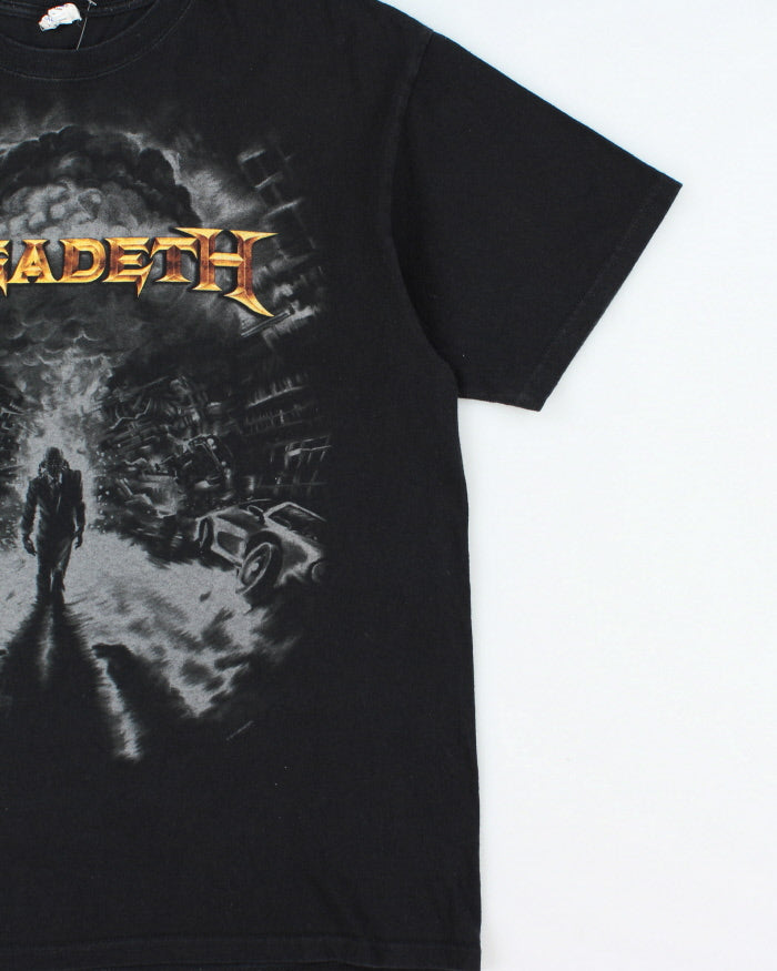 Vintage 2011 Megadeth Atomic Bomb Heavyweight Anvil Crewneck T-Shirt - XL