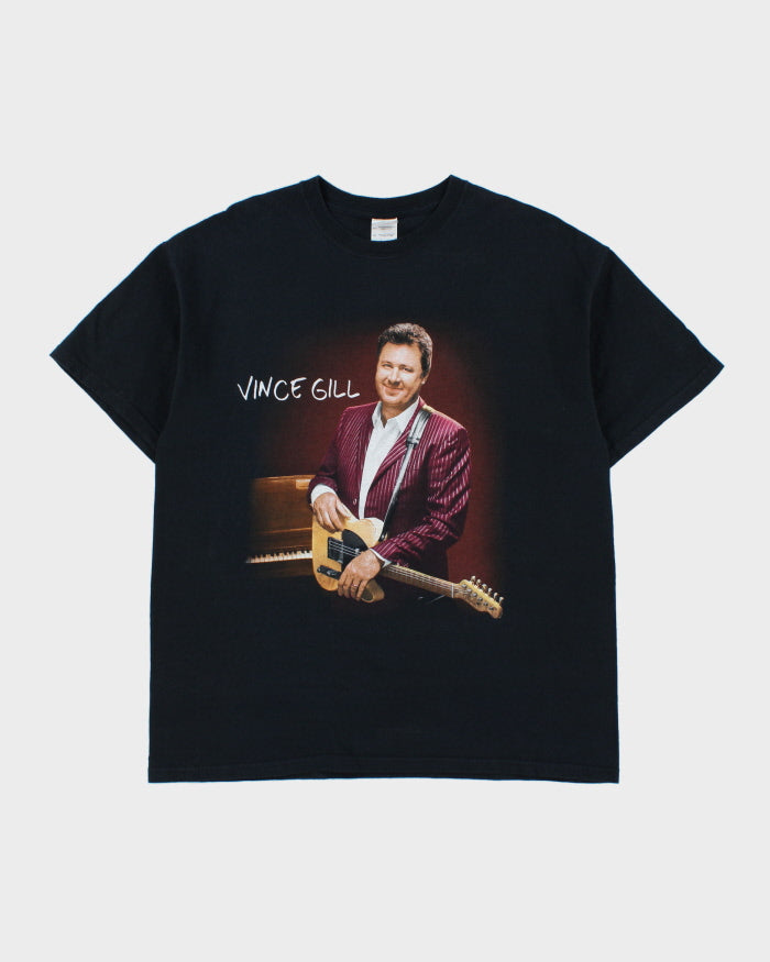 Vintage Y2K 00s Vince Gill Heavyweight Gildan Ultra Crewneck T-Shirt - XL