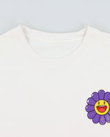 J Balvin x Takashi Murakami Heavyweight Made In USA Marado Flower Crewneck T-Shirt - L