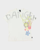 Vintage SS2004 Versace Jeans Couture Floral Danger Mesh Crewneck T-Shirt - M