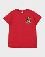 Vintage Y2K 00s Ed Hardy Christian Audigier Embroidered Death Before Dishonor Made In USA Crewneck T-Shirt - L