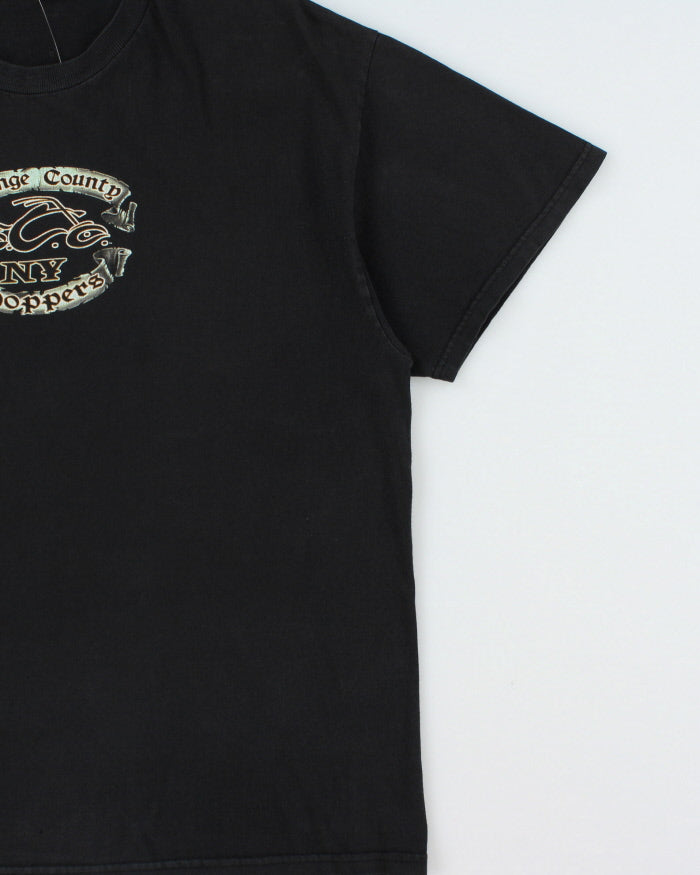 Vintage Y2K 00s Orange Country N.Y Choppers Heavyweight Tennessee River Crewneck T-Shirt - XL