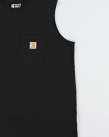 Vintage Carhartt Heavyweight Relaxed Fit Sleeveless Crewneck Pocket T-Shirt - XL