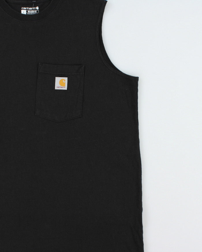 Vintage Carhartt Heavyweight Relaxed Fit Sleeveless Crewneck Pocket T-Shirt - XL