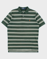 Vintage 1990s Polo Ralph Lauren Striped Polo Shirt - L