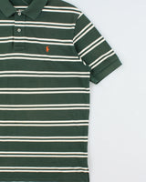 Vintage 1990s Polo Ralph Lauren Striped Polo Shirt - L