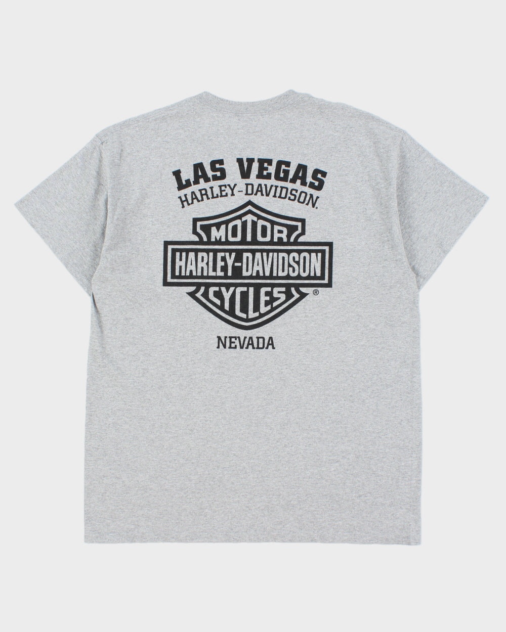 Vintage Harley Davidson Graphic Crew Neck T-shirt - L