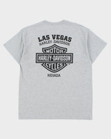 Vintage Harley Davidson Graphic Crew Neck T-shirt - L