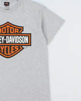 Vintage Harley Davidson Graphic Crew Neck T-shirt - L