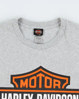 Vintage Harley Davidson Graphic Crew Neck T-shirt - L