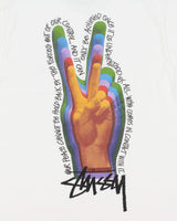 SS21 Stussy Peace Sign Crewneck T-shirt - M