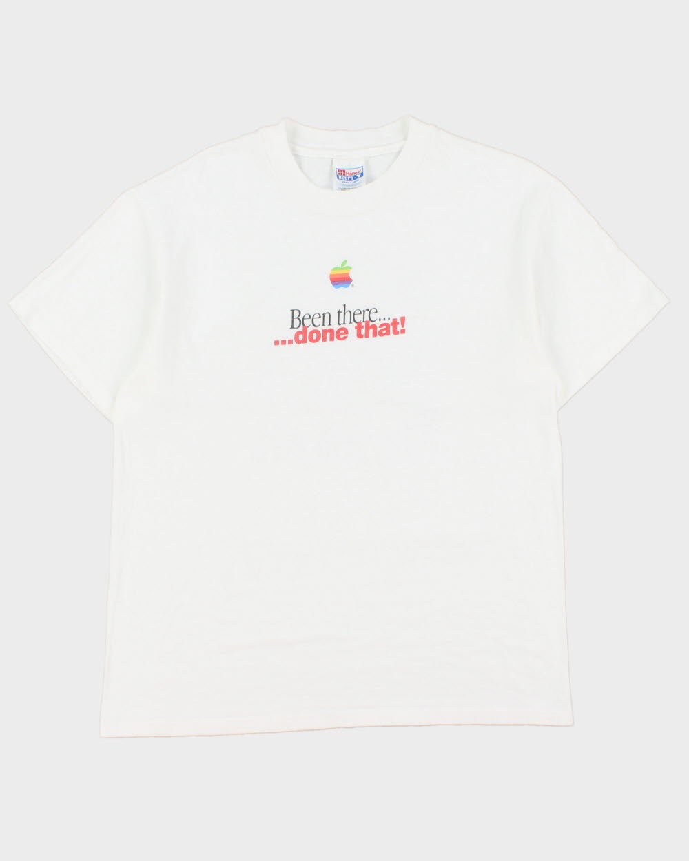 Vintage 1995 Apple Macintosh Hanes Beefy Made In USA Single Stitch T-shirt - L