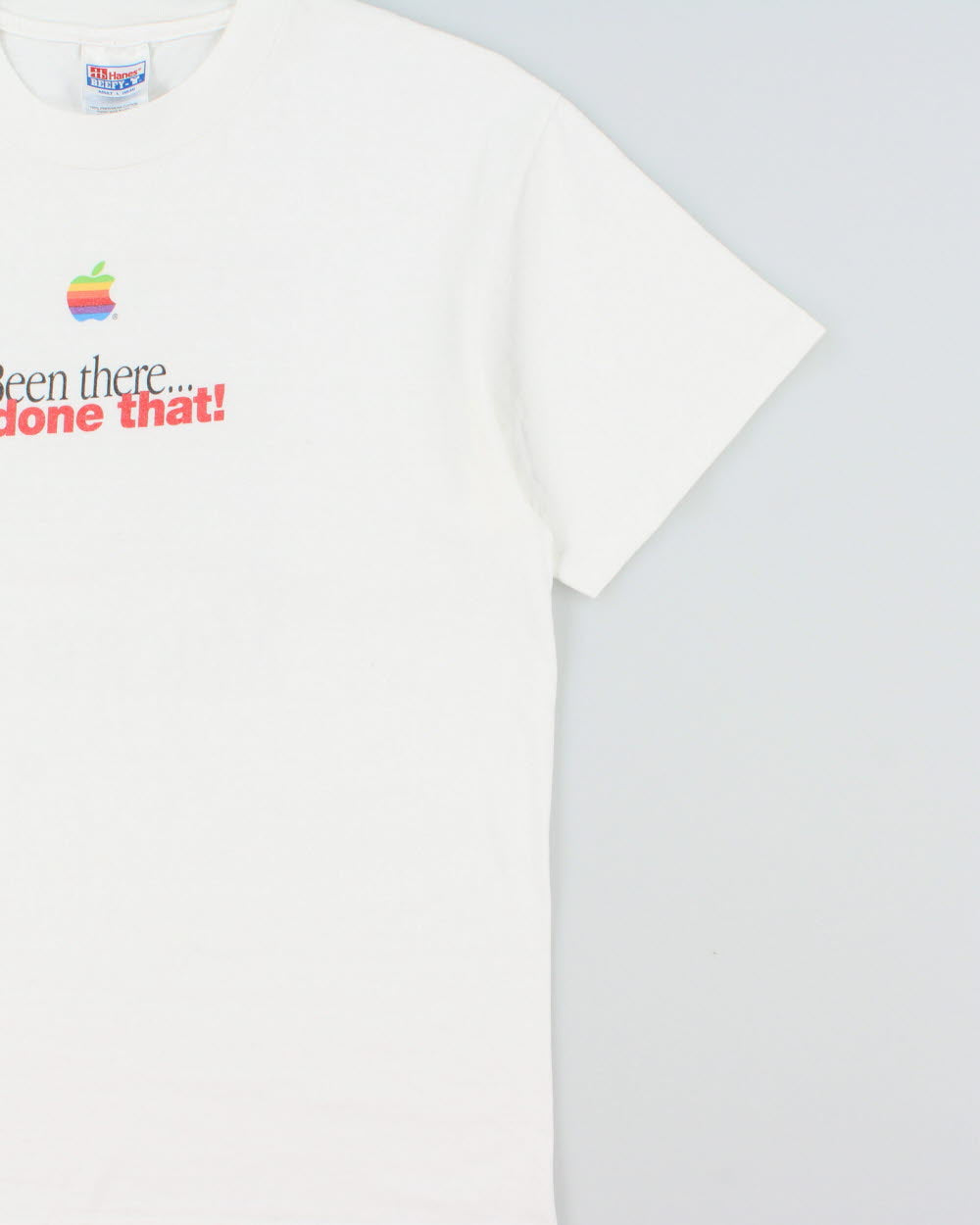 Vintage 1995 Apple Macintosh Hanes Beefy Made In USA Single Stitch T-shirt - L
