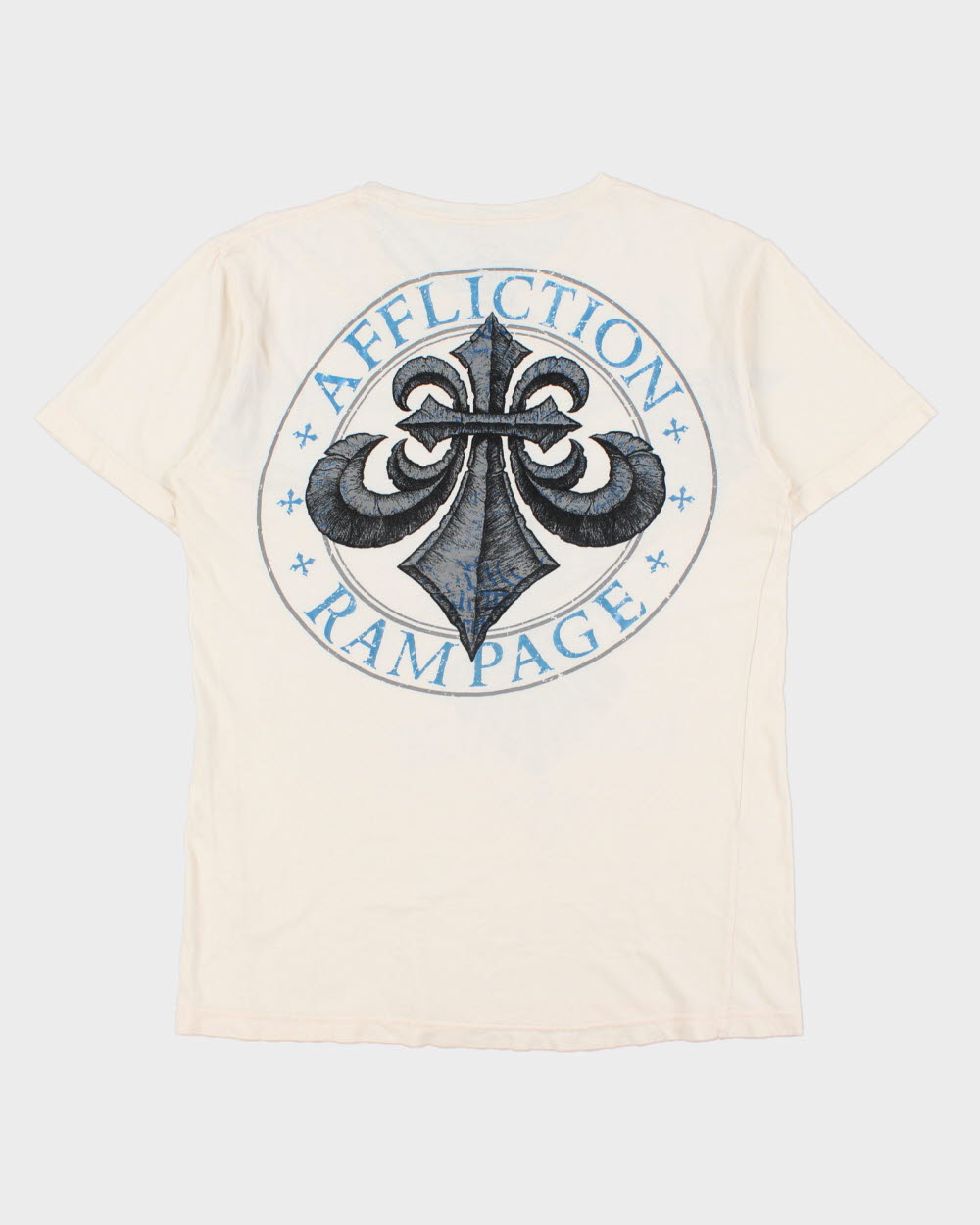 Vintage Y2K 00s Affliction Rampage Quinton Jackson Signature Series T-shirt - L