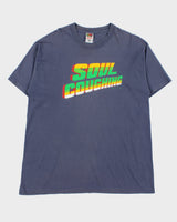 Vintage 1996 Super Bon Bon 'Soul Coughing' Irresistible Bliss Tour Heavyweight Single Stitch Made In USA Nice Man Crewneck T-Shirt - XL