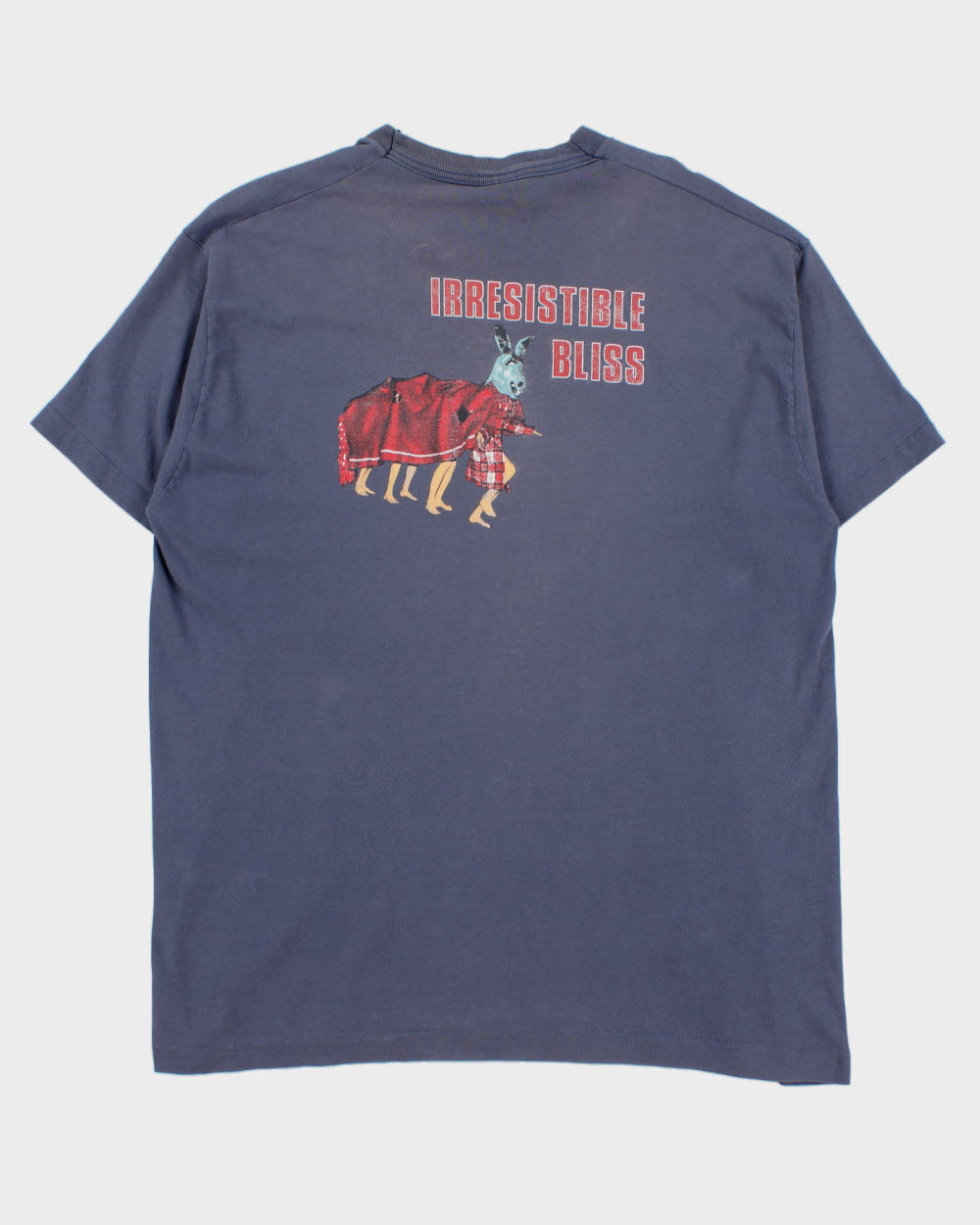 Vintage 1996 Super Bon Bon 'Soul Coughing' Irresistible Bliss Tour Heavyweight Single Stitch Made In USA Nice Man Crewneck T-Shirt - XL