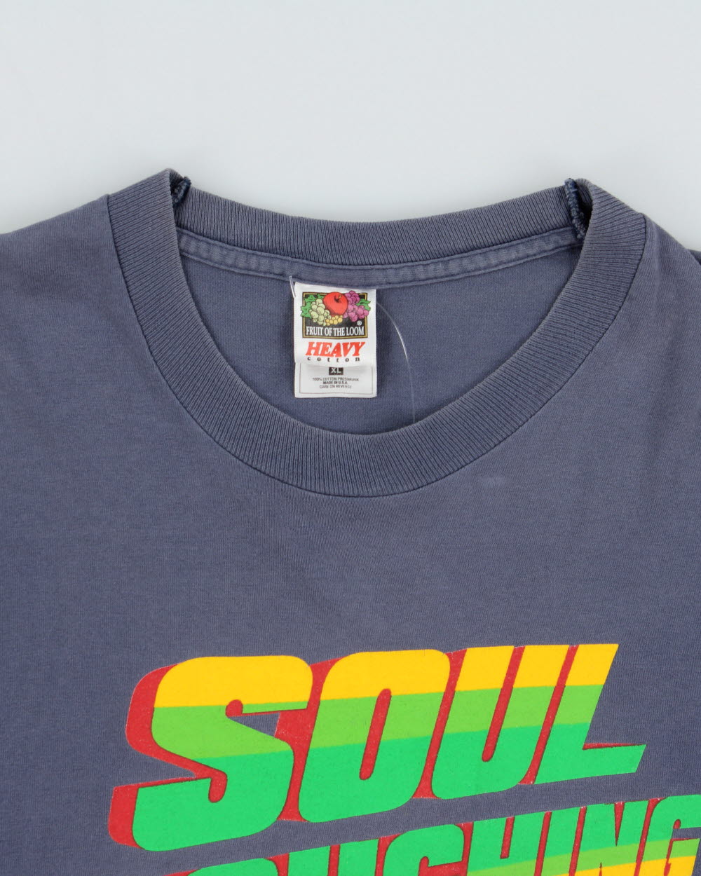 Vintage 1996 Super Bon Bon 'Soul Coughing' Irresistible Bliss Tour Heavyweight Single Stitch Made In USA Nice Man Crewneck T-Shirt - XL
