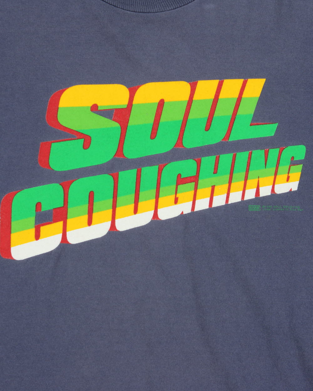 Vintage 1996 Super Bon Bon 'Soul Coughing' Irresistible Bliss Tour Heavyweight Single Stitch Made In USA Nice Man Crewneck T-Shirt - XL