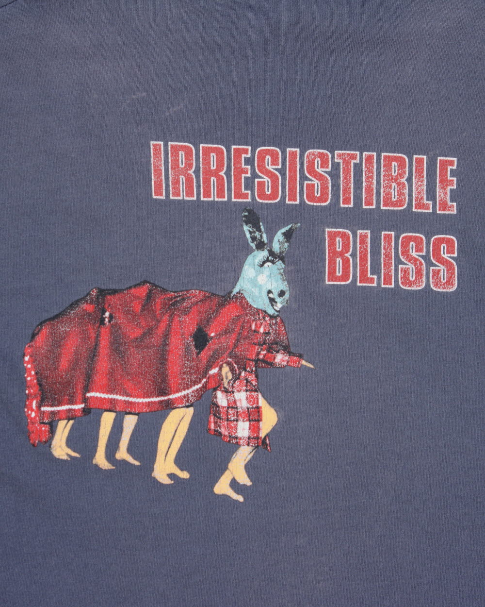 Vintage 1996 Super Bon Bon 'Soul Coughing' Irresistible Bliss Tour Heavyweight Single Stitch Made In USA Nice Man Crewneck T-Shirt - XL