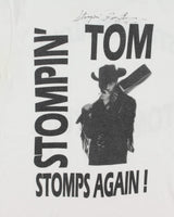 Vintage 1995 Stompin Tom Connors Signed Country Folk Music Heavyweight Single Stitch Made In Canada Crewneck T-Shirt - M