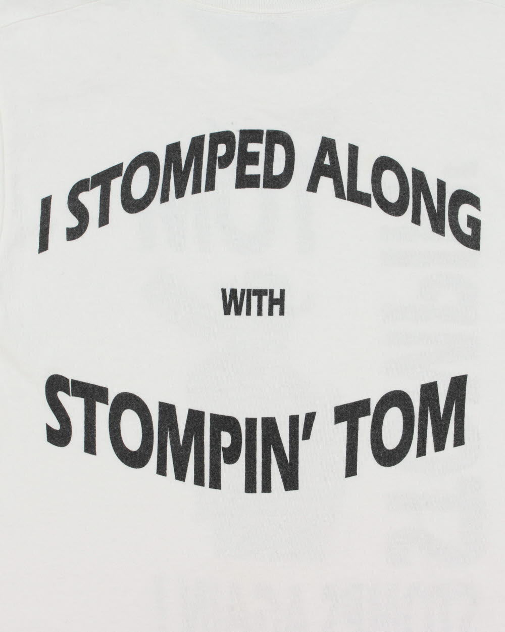 Vintage 1995 Stompin Tom Connors Signed Country Folk Music Heavyweight Single Stitch Made In Canada Crewneck T-Shirt - M