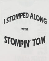 Vintage 1995 Stompin Tom Connors Signed Country Folk Music Heavyweight Single Stitch Made In Canada Crewneck T-Shirt - M