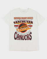 Vintage 1993 Vancouver Canucks NHL Screen Stars Made In USA Single Stitch Crewneck T-Shirt - XL