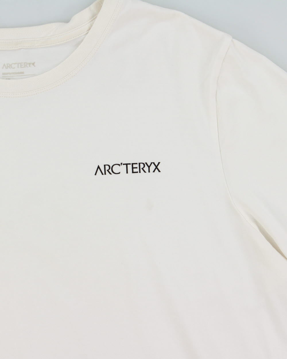 Arc'teryx Bird Word Split Toque White Midweight Crewneck T-Shirt - L