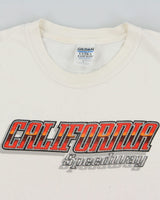 Vintage Y2K 00s California Speedway Heavyweight Gildan Ultra Crewneck T-Shirt - M