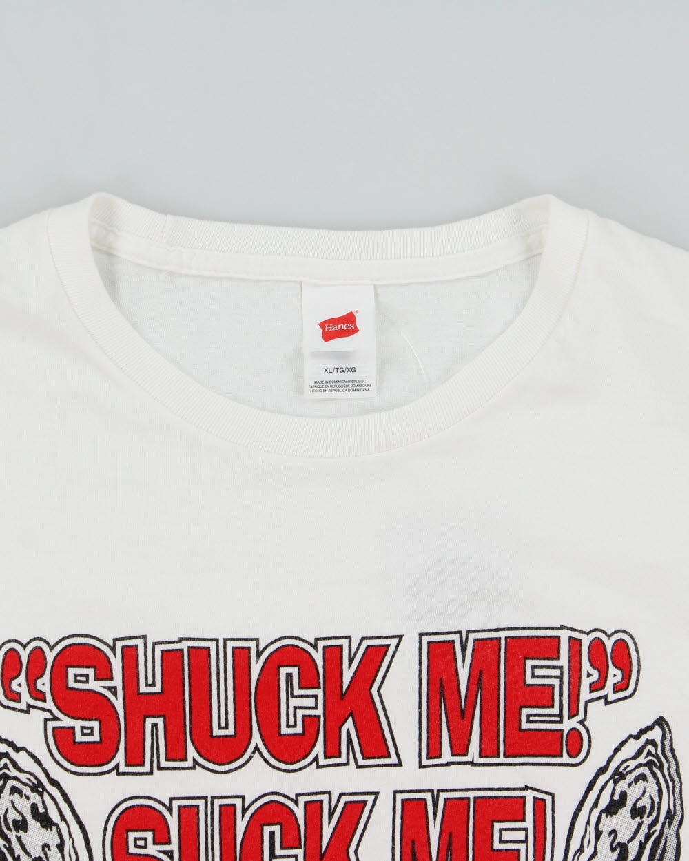 Vintage Bourbon St. New Orleans Oyster Bar Heavyweight Hanes Crewneck T-Shirt - XL